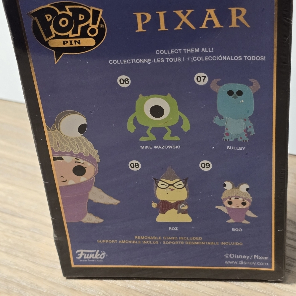 Funko pop large enamel pin disney Pixar boo 09 new - Picture 4 of 5